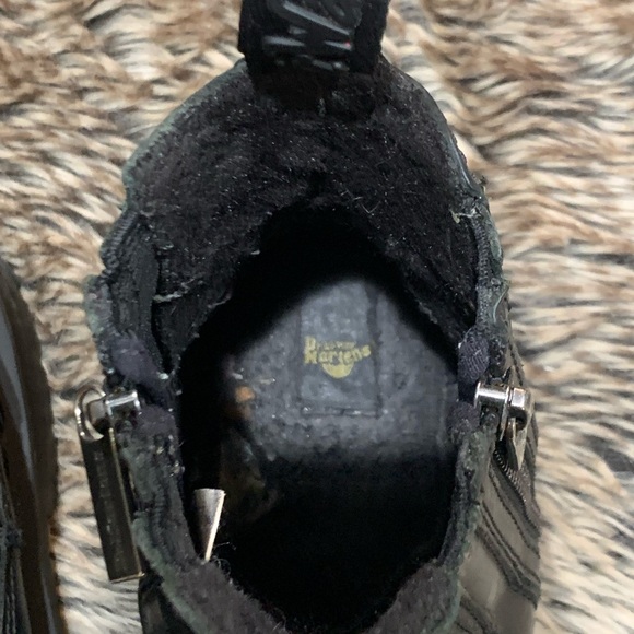 Dr. Martens Black Combat Boots - Picture 7 of 14